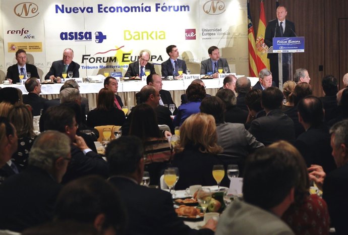 Intervención de Fabra en el Fórum Europa