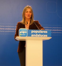 Carolina González Vigo hoy en rueda de prensa