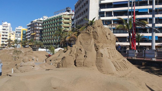 Belén de Arena de Las Palmas de Gran Canaria 2013