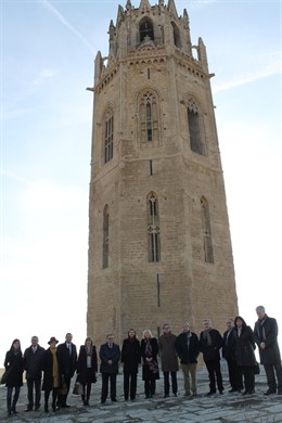 Visita del secretario de Estado de Cultura, José María Lassalle, a la Seu Vella