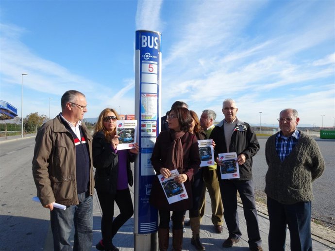 María Gámez reclama mejoras en las líneas de la EMT para Churriana