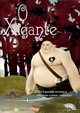 CARTEL DE 'O XIGANTE', corto gallego que compite en los Goya 2014