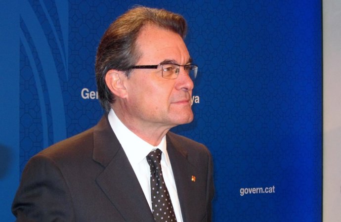 El presidente de la Generalitat, Artur Mas