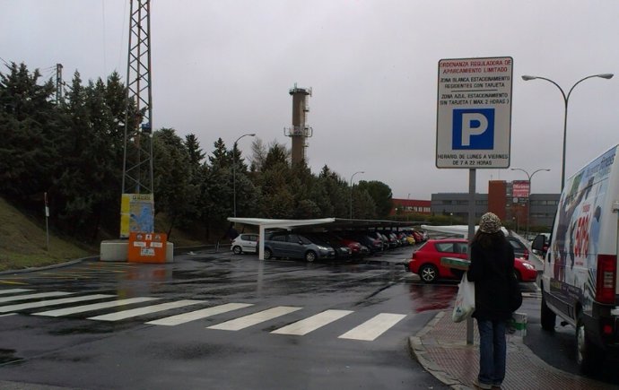 Estacionamiento en el parking de Renfe
