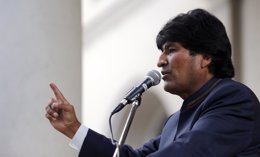 El presidente de Bolivia, Evo Morales