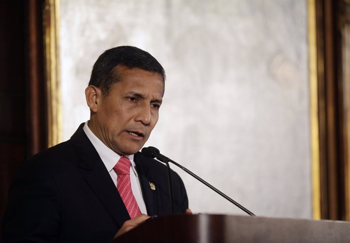 El presidente de Peú, Ollanta Humala.