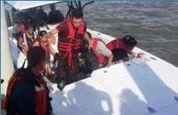 Turistas rescatados en Colombia