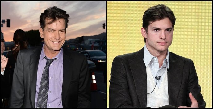 Charlie Sheen en pie de guerra contra Asthon Kutcher: "es realmente inepto"