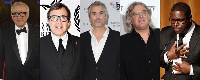  Alfonso Cuarón, Martin Scorsese, Steve Mcqueen, David O. Russell Y Greengrass