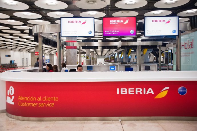 Nueva imagen de Iberia en Barajas