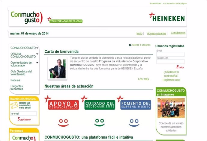 Heineken España estrena 'Conmuchogusto', su programa de voluntariado corporativo
