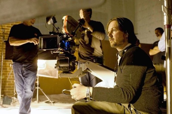 Matt Reves En El Rodaje De Déjame Entrar