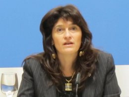 La consejera municipal de Servicios Públicos y Movilidad, Carmen Dueso