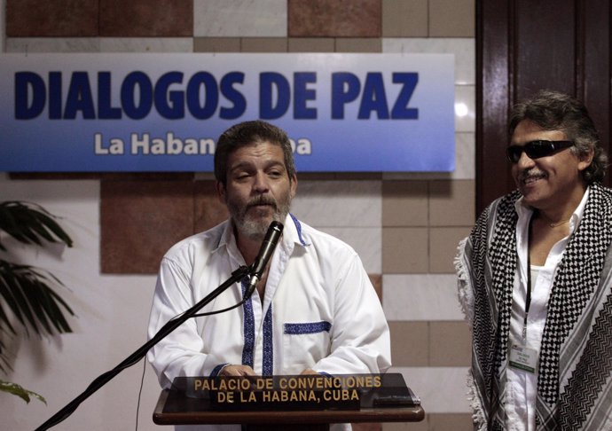 Miembros comisión negociadora FARC