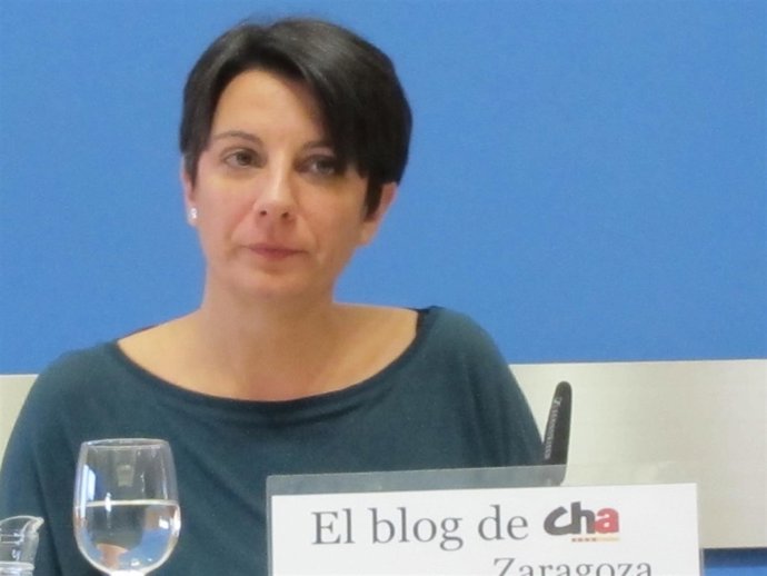 La concejal de CHA, Leticia Crespò