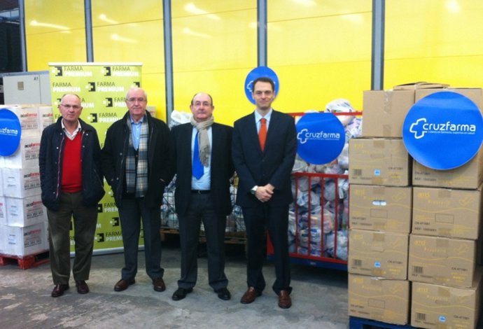 Entrega de Novaltia al Banco de Alimentos