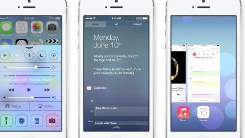 Sistema operativo de Apple iOS 7 iPhone
