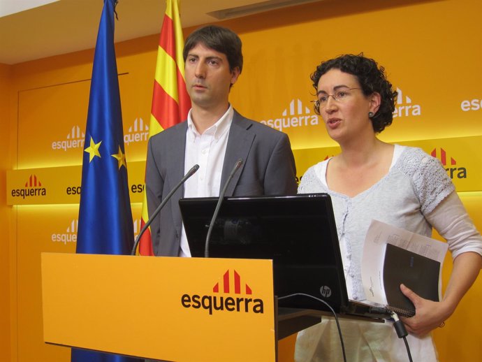 Jordi Solé Y Marta Rovira (ERC)