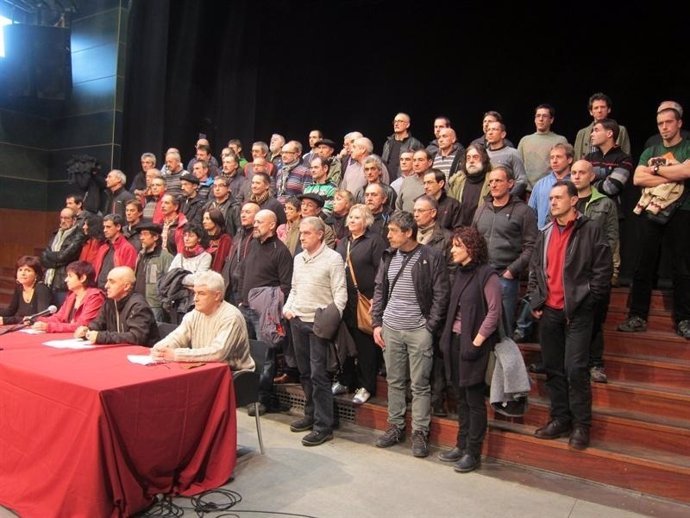 Expresos de ETA en el acto convocado por el EPPK en Durango