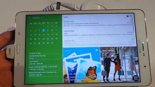 Galaxy Tab Pro vídeo