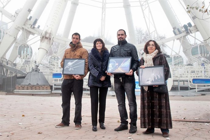 Dueso con los ganadores del certamen