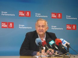 El portavoz parlamentario del PSdeG, José Luis Méndez Romeu