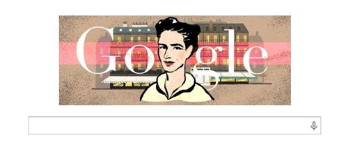 Doodle conmemora el año de nacimiento de la filósofa francesa Simone de Beauvoir