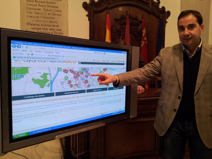 El concejal de Sociedad de la Información presenta una nueva herramienta on line
