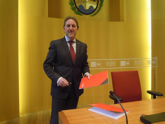 El portavoz del PSE en Bilbao, Alfonso Gil.