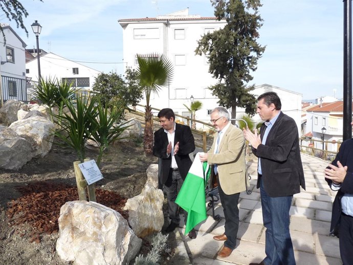 Inauguración del Parque de Los Pinos en Villanueva del Arzobispo (Jaén)