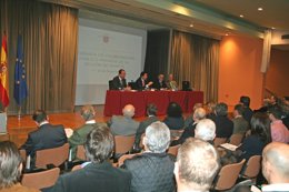 Inauguración de la I Jornada de colaboración público-privada de la Región 