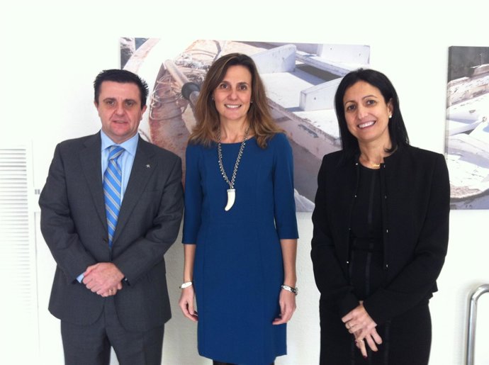 FEHM y la Directora General de Turespaña, Marta Blanco.