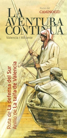 Portada de un nuevo folleto-guía del Consorcio Camino del Cid