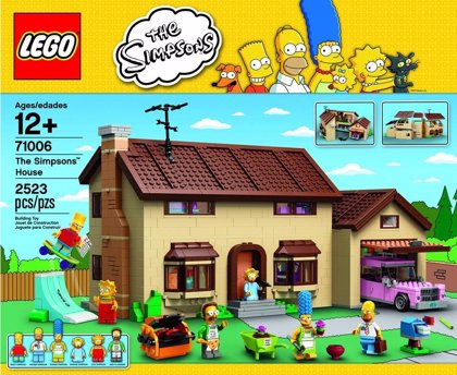 Radar página cortar La familia Simpson llega al universo Lego
