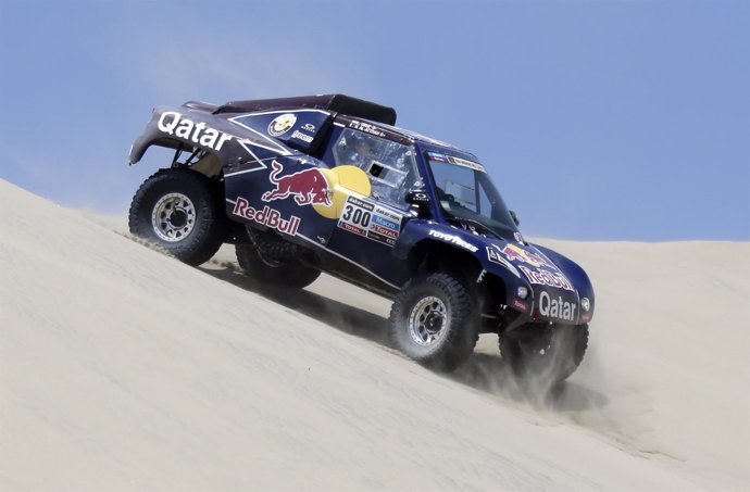 Nasser Al-Attiyah en el Rally Dakar