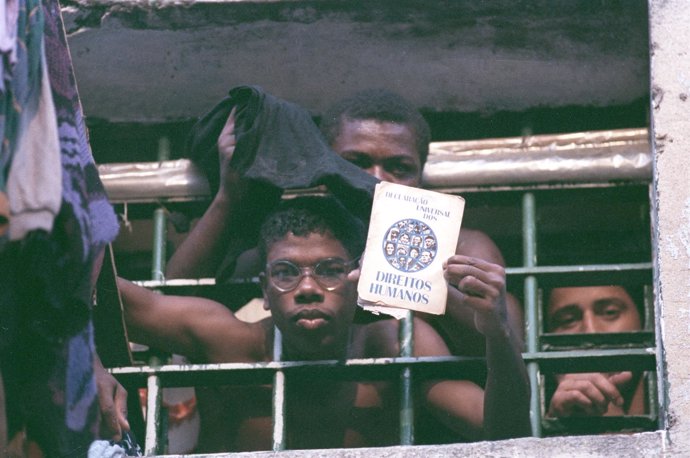 Presos en una cárcel brasileña