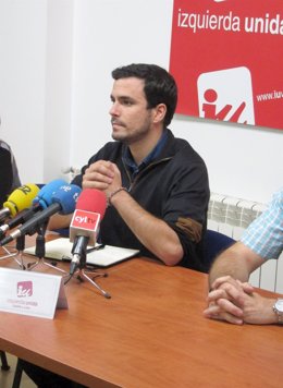 El diputado de Izquierda Unida Alberto Garzón