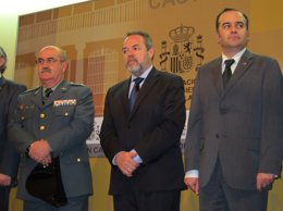 Labrador, acto Guardia Civil