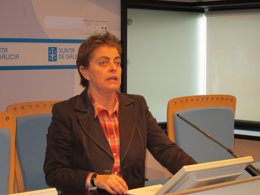 La directora xeral de Emprego e Formación, Ana María Díaz López