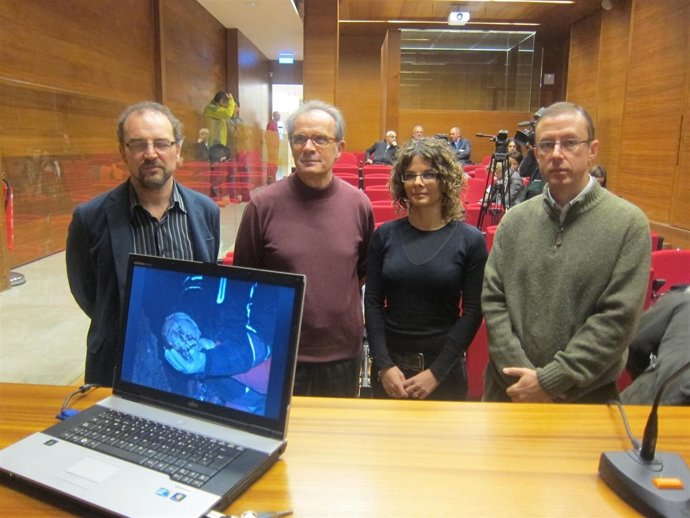 Por la izquierda, Busto, Asensio, López y García. 