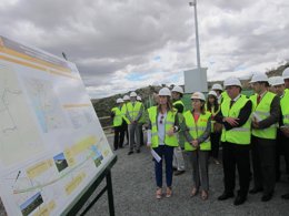 Visita De Ana Pastor Y Monago A Las Obras Del AVE En Extremadura En Mayo De 2013