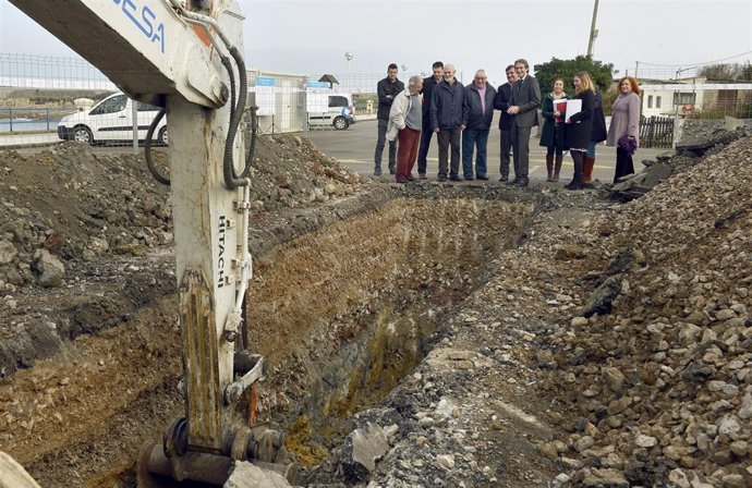 Obras saneamiento La Maruca