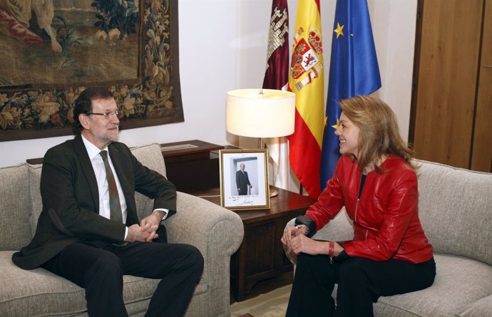 Mariano Rajoy y Cospedal en Fuensalida