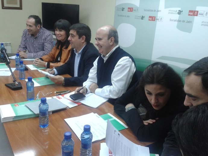 Reunión de la Comisión Ejecutiva Provincial del PSOE de Jaén