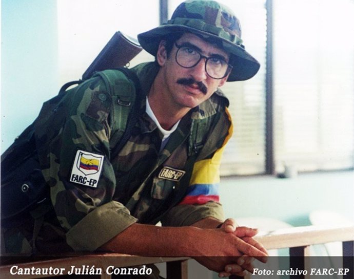 El guerrillero de las FARC Julián Conrado