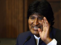 El presidente de Bolivia, Evo Morales.