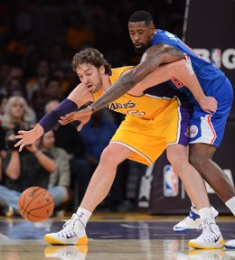 Pau Gasol en Los Angeles Lakers - Clippers