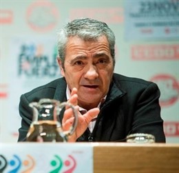 El secretario general de CCOO en Cantabria, Carlos Sánchez