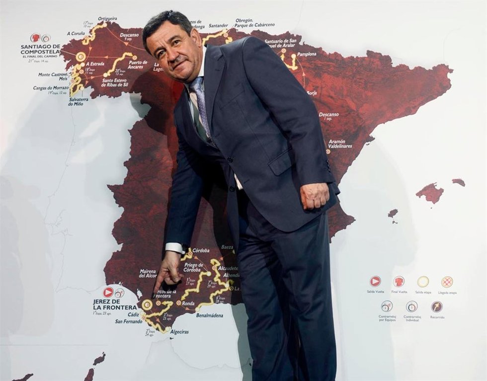 Loaiza presenta el recorrido de la Vuelta Ciclista a España 2014