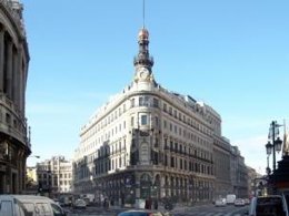 Sede Banco Santander, Plaza Canalejas Madrid
